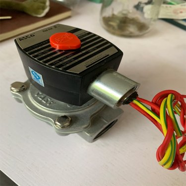 ASCO一寸直角电磁脉冲阀定制款防爆线圈发货周期