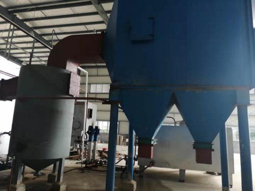 六吨锅炉布袋除尘器配套火花捕捉器阻塞原因解决方案